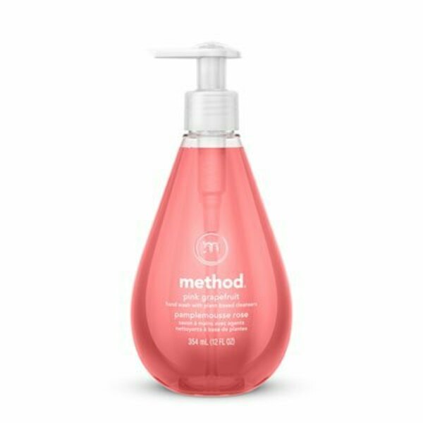 Method Method, Gel Hand Wash, Pink Grapefruit, 12 Oz Pump Bottle, 6/carton, PK6 00039CT